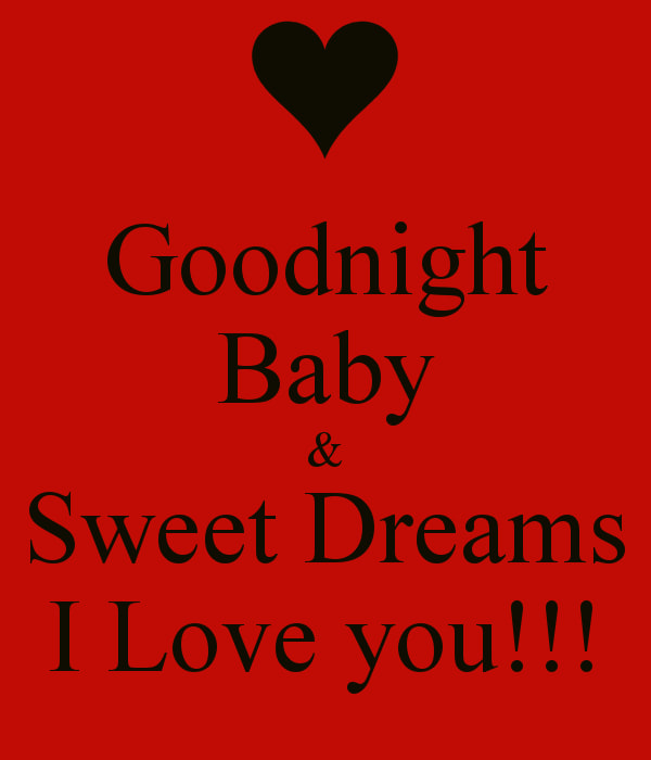 good night baby sweet dreams